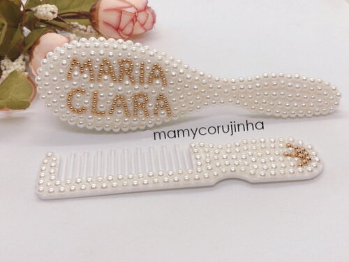 Pente + escova MARIA CLARA