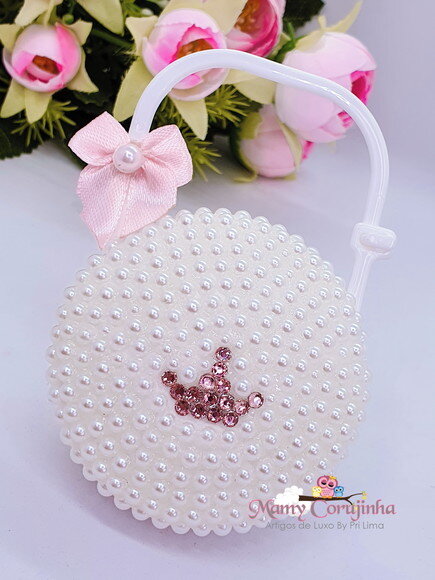 Porta Chupeta Princess Rosinha bebe