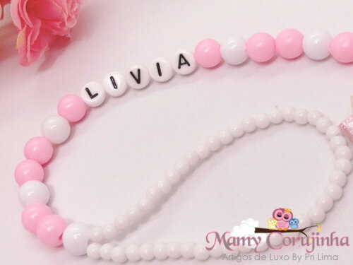 Prendedor chupeta Luxo Livia