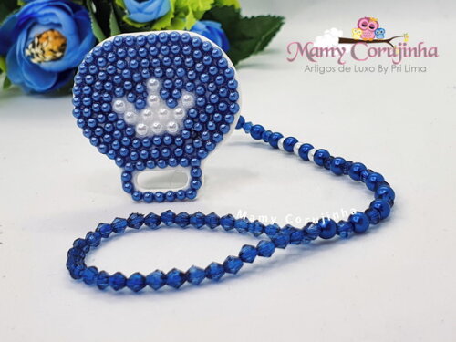 Prendedor de Luxo Azul marinho