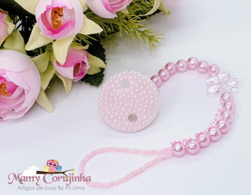 Prendedor de Luxo Rosinha fofo