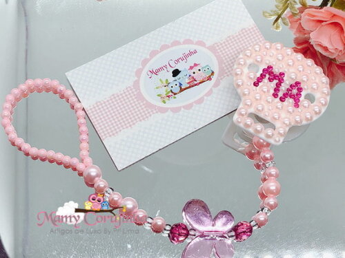 Prendedor luxo M.A. Rosa
