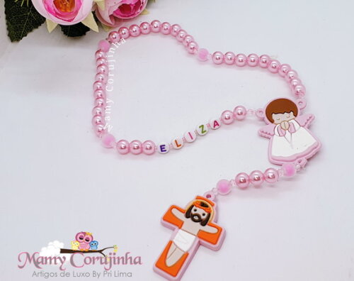 Terço Personalizado Infantil Eliza
