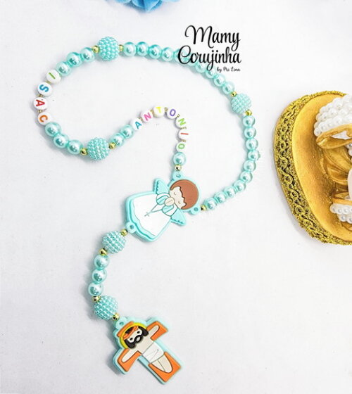 Terço Personalizado Infantil Isac