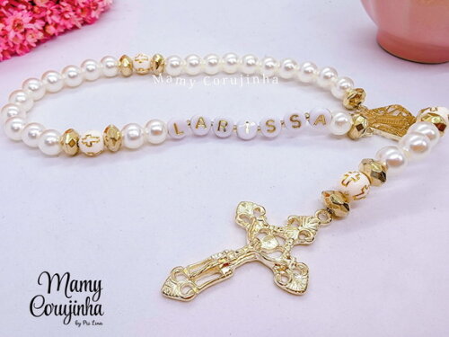 Terço Personalizado Larissa