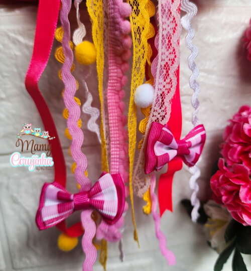 Tiara Luxo Chapéu Menina Pink
