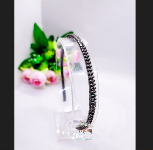 Tiara Strass Preta