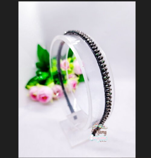 Tiara Strass Preta
