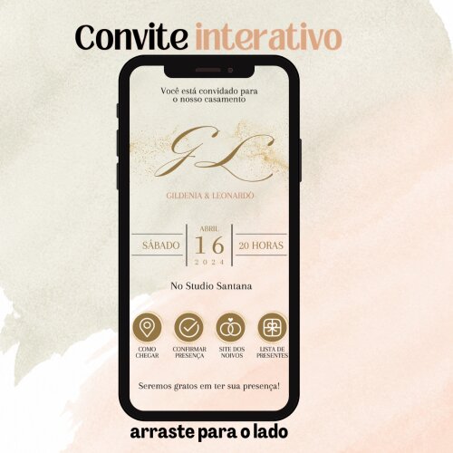 💍 Convites digitais elegantes para momentos inesquecíveis. ??