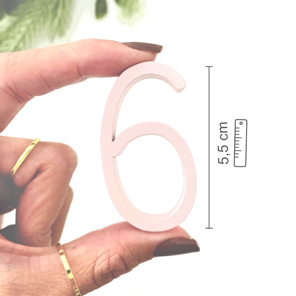 Kit Mesversário Margaridas Minimalista em MDF – 15 Peças – 