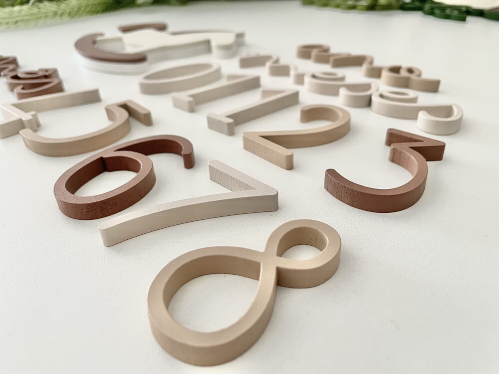 Mesversário Minimalista Cavalinho de Madeira - Kit pronto para r