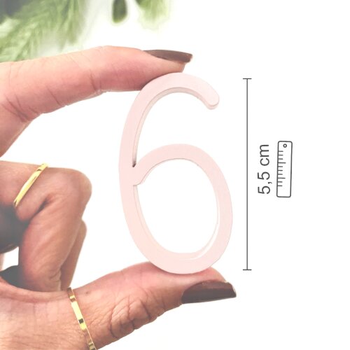 Kit Mesversário Margaridas Minimalista em MDF – 15 Peças – 30cm – Unissex – Pronta Entrega