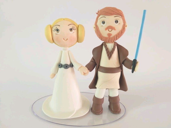 Noivinhos Star Wars Personalizado
