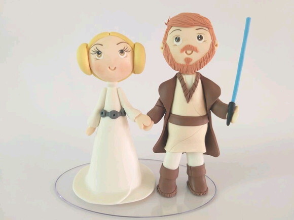 Noivinhos Star Wars Personalizado