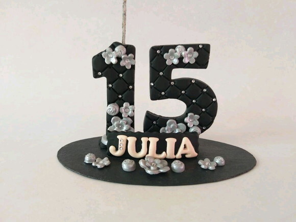 Topo de bolo 15 Anos