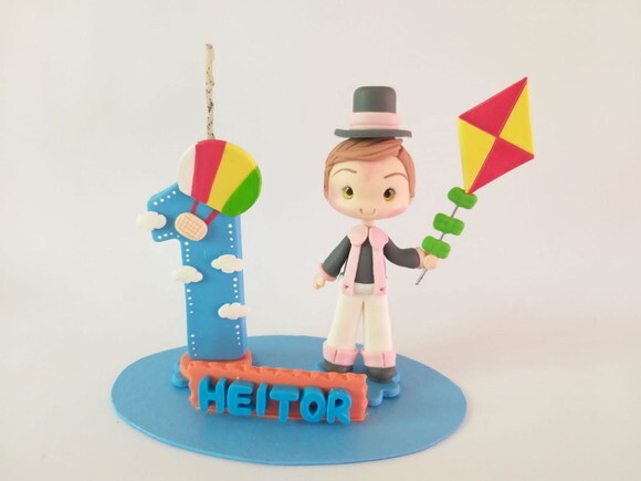 Topo De Bolo Em Biscuit Personalizado