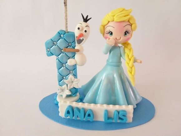 Topo de Bolo Frozen