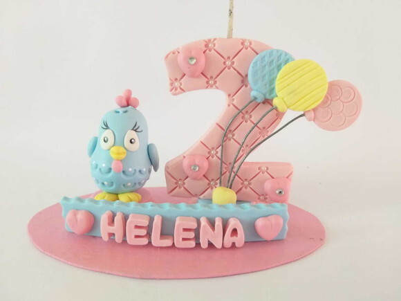 Topo De Bolo Galinha Pintadinha