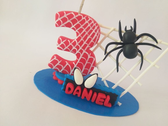 Topo De Bolo Homem Aranha