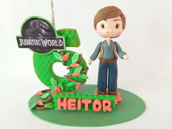 Topo de Bolo Jurassic