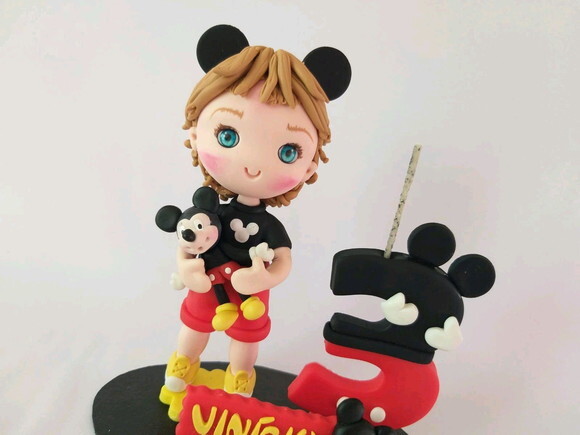 Topo De Bolo Menino Mickey