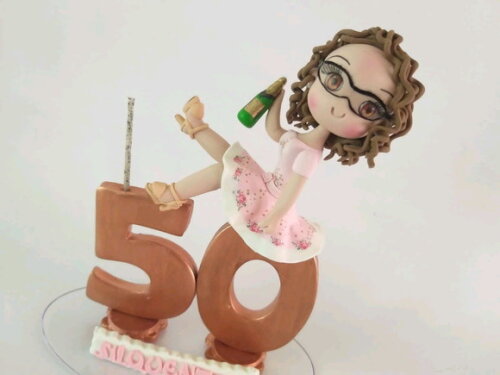 Topo de bolo De repente 50