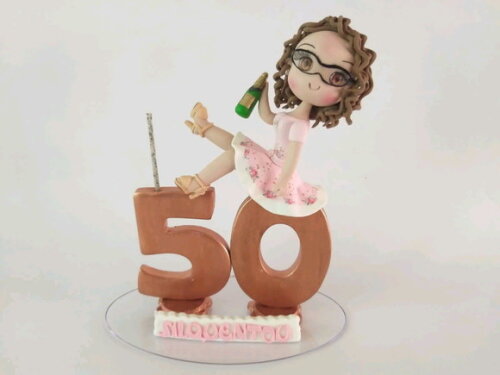 Topo de bolo De repente 50