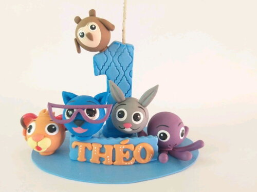 Topo De Bolo Em Biscuit Personalizado