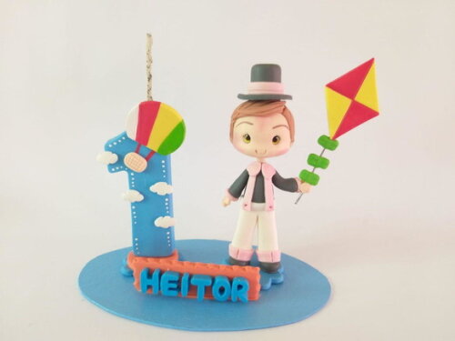 Topo De Bolo Em Biscuit Personalizado