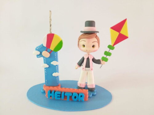 Topo De Bolo Em Biscuit Personalizado
