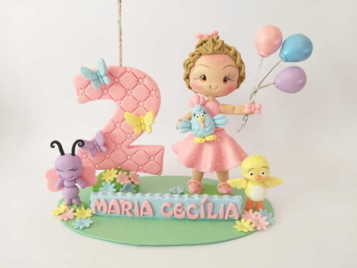 Topo de Bolo Galinha Pintadinha