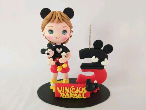 Topo De Bolo Menino Mickey