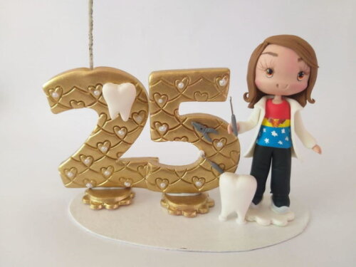 Topo De Bolo Personalizado Em Biscuit