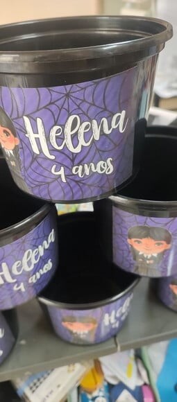 Balde de Pipoca Wandinha