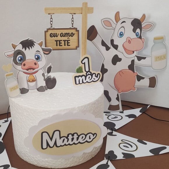 Kit Mesversário Eu Amo Tetê - Especial