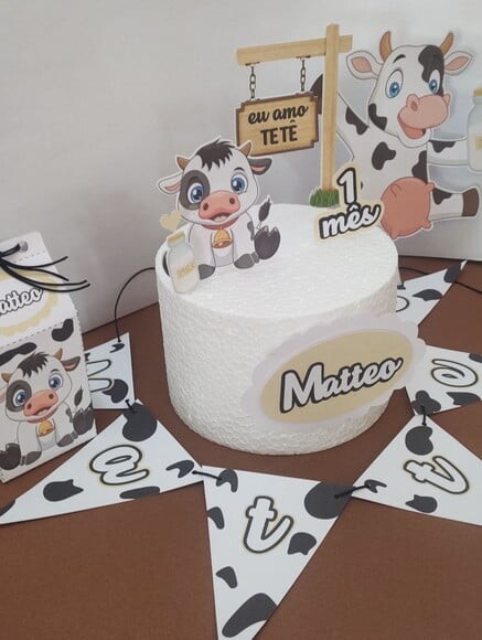 Kit Mesversário Eu Amo Tetê - Especial