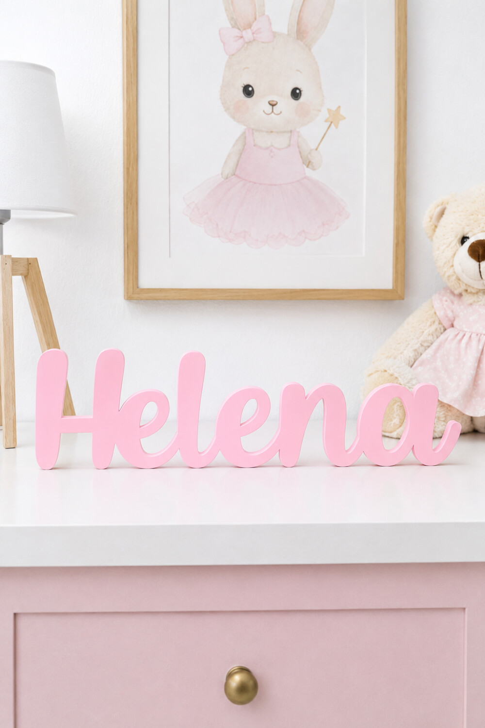 Nome Personalizado para Quarto de Bebê - 15cm