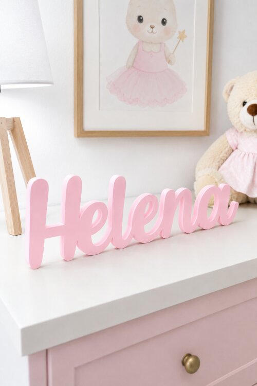 Nome Personalizado para Quarto de Bebê - 29cm