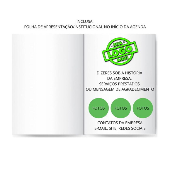 15 Agendas 2027 Personalizadas com Sua Logo