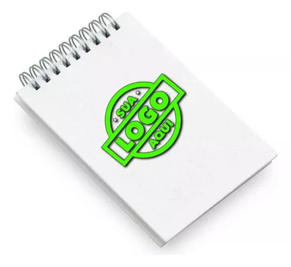 Bloco para Anotações Personalizado com Capa Dura