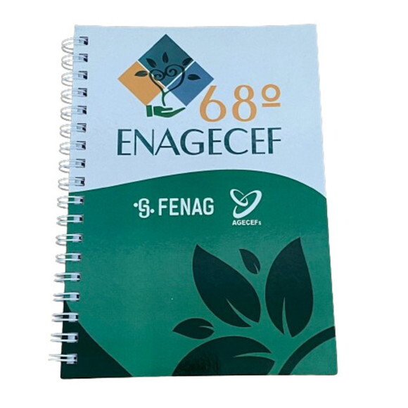 Caderno Personalizado Lembrancinha Aniversário 17x24cm