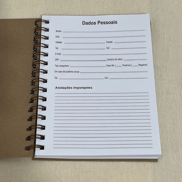 Sketchbook Desenho e Anotações - Personalizado