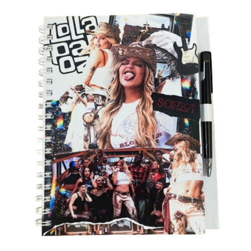 Caderno Personalizado (17x24) Capa Dura com Caneta