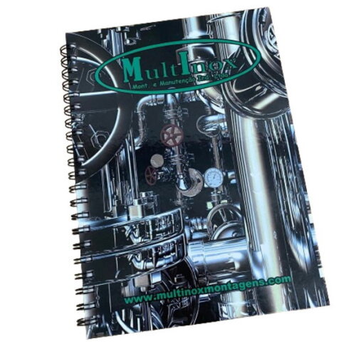 Caderno Personalizado Lembrancinha Aniversário 20x28cm