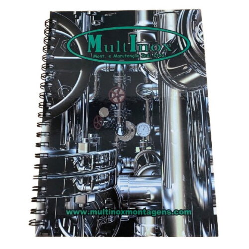 Caderno Personalizado Lembrancinha Aniversário 20x28cm