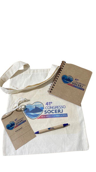 Kit Corporativo para Congressos e Eventos - Ecológico