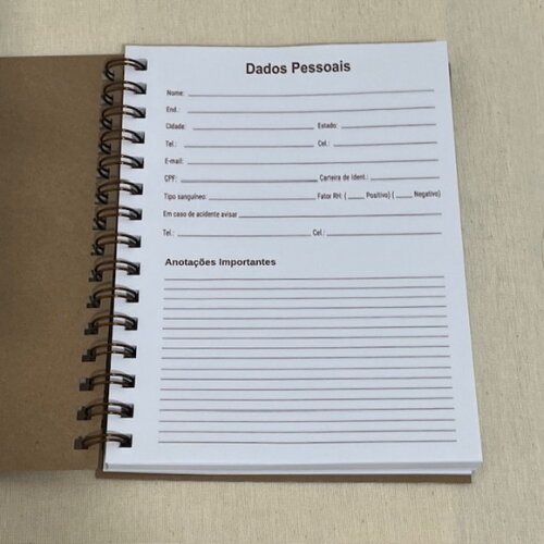 Sketchbook Desenho e Anotações - Personalizado