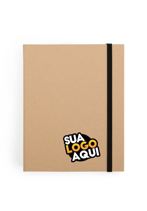 Bloco de Anotações com 5 Canetas Personalizado