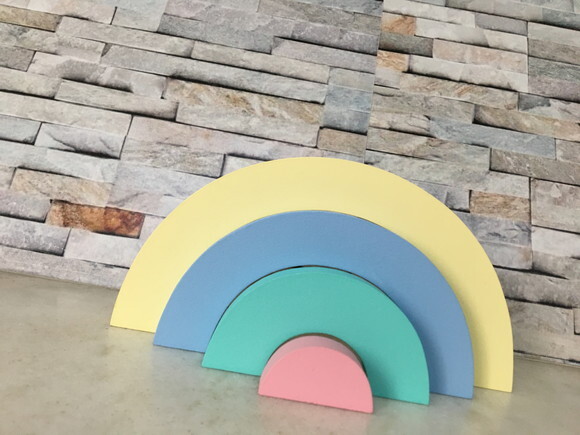 Arco Íris de Mesa Candy Colors FAIXAS SOLTAS