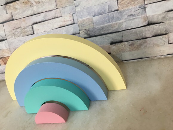 Arco Íris de Mesa Candy Colors FAIXAS SOLTAS